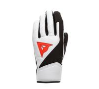 Dainese - HP Gloves Sport,Guantes de Esquí de Piel, Térmicos, Refuerzos en Palma,Blanco/Negro,para Hombres y Mujeres