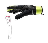 Guantes de esquí de fondo Leki PRC Boa Shark (negro amarillo neón)