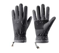 Guantes de esquí - Guantes de esquí impermeables aislados de 5 dedos, guantes de ciclismo, diseño impermeable con aislamiento resistente al viento con ajuste ergonómico, perfectos para esquí