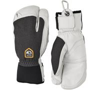 Guantes de esquí Hestra Army Leather Patrol, 3 dedos, gris oscuro 11 Charcoal