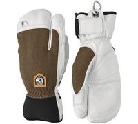 Guantes de esquí Hestra Army Leather Patrol, 3 dedos, oliva 9