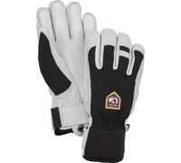 Guantes de esquí Hestra Army Leather Patrol, negros 8 Black