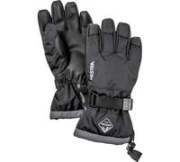 Guantes de esquí Hestra Gauntlet, junior, negros 5 Sort