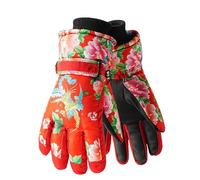 Guantes de esquí impermeables para invierno, guantes de esquí y snowboard, Guantes de invierno cálidos para esquí, snowboard, Guantes impermeables con aislamiento térmico para pantalla táctil para