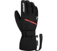 Guantes de esquí REUSCH Morris Gore-tex (negro/blanco/rojo fuego)