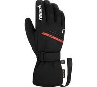 Guantes de esquí REUSCH Morris Gore-tex (negro/blanco/rojo fuego)