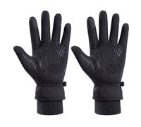Guantes de esquí y montañismo cálidos de dedos completos con pantalla táctil para exteriores