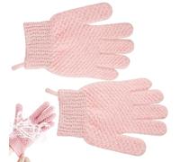 Guantes de fregado para el cuerpo, guantes de lavado corporal,Guantes de fregado multifuncional para el cuerpo | Accesorios de baño portátiles flexibles para la de la mano de la cara posterior