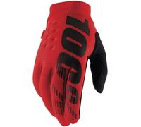 Guantes De Frío Para Hombre Brisker 100% Rojos 10016-003-10