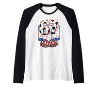 Guantes de fútbol 67 Drip Six Seven Gen Alpha Meme USA Flag Camiseta Manga Raglan