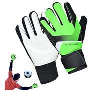 Guantes de fútbol - Equipo Pro Match, guantes de captura seguros | Anti -Skid -Finger - Lavar a mano, escudo ligeramente acolchado para hombres, niños, adolescentes, porteros, atletas, actividades al