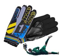 Guantes de fútbol para adultos, guantes de portero profesionales, protección de agarre mejorada, equipo de entrenamiento con guardias y almohadillas para fútbol, béisbol, deportes al aire libre