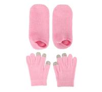 Guantes De Gel, Calcetines, Pantalla Táctil Rosa, Guantes De Spa, Reparación De Calcetines, Calcetines De Gel Hidratante, Juego De Guantes Para Manos Secas Y Agrietadas