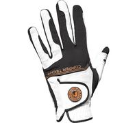 Guantes de golf Copper Tech Gloves para hombre con agarre de nido de abeja para todo tipo de clima Talla única Blanco/Negro