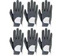 Guantes de golf para hombre para mano izquierda y derecha, agarre para todo tipo de clima, paquete de 3/6, tallas S, M, M, L, XL