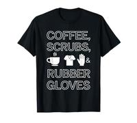 Guantes de Goma para Enfermera, diseño de Vida humorística Camiseta