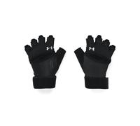 Under Armour Guantes sin dedos Mesh HB 2PK para mujer, para entrenar – negro/negro/plateado