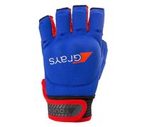 Guantes de hockey Grays Touch - Navy/Fluo Rojo (2017/18)