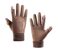 Guantes De Hombre con Diseño De Puntas De Los Dedos para Deportes De Invierno Senderismo Guantes Aire Libre Pantalla Táctil Impermeable