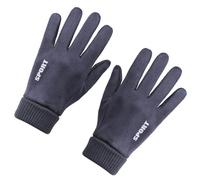 Guantes De Hombre con Diseño De Puntas De Los Dedos para Deportes De Invierno Senderismo Guantes Aire Libre Pantalla Táctil Impermeable