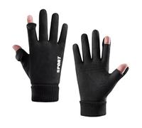 Guantes De Hombre con Diseño De Puntas De Los Dedos para Deportes De Invierno Senderismo Guantes Aire Libre Pantalla Táctil Impermeable