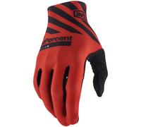 Guantes De Hombre Pequeños De Dedo Completo Racer Rojo 100 Por Ciento Celium