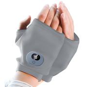 Guantes De Invierno Calefactados,Pantalla Digital 3 Niveles Guantes Calefactores Sin Dedos,Guante Eléctrico Para Clima Frío - Para Camping Invernal Ciclismo Carrera Senderismo Esquí Conducción