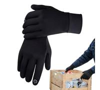 Guantes de invierno genéricos, guantes táctiles, antiviento, guantes cálidos de invierno para bicicleta deportiva de conducción de esquí para hombres y mujeres al aire libre