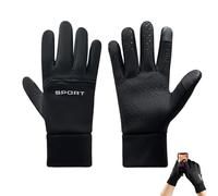 Guantes De Invierno, Guantes Tactiles, Outdoor Windproof Waterproof Thick Termicos, Running Gloves, Full Finger Cycling Gloves, For Outdoor Activities, Hiking, Running, Travel, Running, Cycling