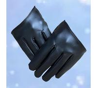 Guantes de Invierno Harajuku Dark Lolita Cool Girl Half Palm Punk Goth Photo Accessories Mujer Dance Nightclub Performance PU Guantes de Cuero