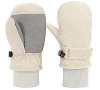 Guantes de invierno para bebés para guantes de invierno para bebés de invierno para bebés de 2 a 4 años, guantes de nieve infantiles ajustables con vellón cálido para actividades de invierno al