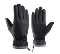 Guantes de Invierno para Hombre, Guantes para Hombre para Clima frío, Impermeables, Pantalla táctil, Resistentes al Viento, Ajustables y Antideslizantes para jardinería, Senderismo, Ciclismo