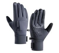 Guantes de invierno para montar al aire libre, cálidos, pantalla táctil, mensajes de texto, sin guantes, resistentes al viento, guantes de trabajo deportivos cálidos para clima frío (sin energía