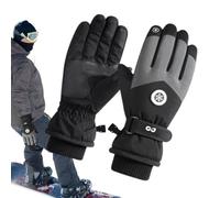 Guantes de invierno para mujer, térmicos e impermeables con forro polar y cortavientos, guantes de invierno cálidos para correr y nieve | para Navidad, trabajo, esquí, senderismo, desplazamiento