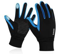 Guantes de Invierno para niños, Guantes de Softshell, Impermeables, cálidos, Guantes de equitación para niños, Guantes de equitación con Antideslizantes, Resistentes al Viento, Guantes de Ciclismo de