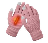 Guantes de invierno, Thermal Soft Touchscreen & Warm Lining for Women, Anti-Slip Windproof Design, Outdoor Sports Driving Gloves for Running Cycling Hiking Camping Fishing Travel and Cold Weather Use