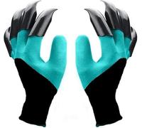 Guantes de Jardín con Garras, Guantes de Jardinería Impermeable, Guantes de Trabajo con Garras para Mujeres y Hombres, Guantes Jardineria para Plantar, Sembrar, Cavar, Deshierbar, Proteger Uñas