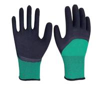 Guantes de jardín para mujer - Guantes de jardín impermeables de 25 cm, guantes de trabajo de goma resistentes a espinas, protección de manos duradera | Accesorios de jardín con agarre flexible para