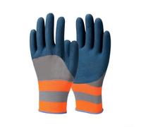 Guantes de jardinería de nailon transpirable, guantes de trabajo para levantamiento pesado y proyectos de bricolaje, adecuados para hombres y mujeres, secado rápido