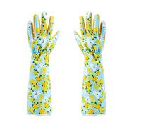Guantes De Jardinería Largas Para Mujeres Guantes De Jardín Transpirables Pruning Rosas A Prueba Espinas Para Cavar Poda Plantación Ajustable