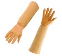 Guantes De Jardinería Pro - Guante Protector De Cuero Para Poda De Rosas, Ropa De Mano Transpirable Resistente A Espinas, Accesorio De Protección De Seguridad Para Antebrazo Extendido | Solución De Tr