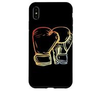 Guantes de Kickboxing Dibujo Estilo Retro Carcasa para iPhone XS Max