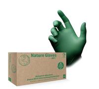 Guantes de la naturaleza de AMPri Guantes de nitrilo biodegradables, libres de polvo