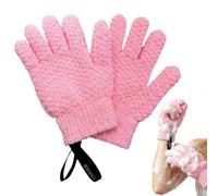 Guantes de lavado para ducha Masaje Suave, Eliminación De Suciedad Y | Guantes Exfoliantes Corporales Para Ducharse, Lavarse En Hoteles, Dormitorios, Hogares, Apartamentos