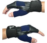 Guantes de Levantamiento de Pesas con Soporte de Muñequeras de 12" para Entrenamiento en el Gimnasio, Levantamiento de Pesas, Fitness y Cross-Training - Los Mejores para Hombres y Mujeres - (Azul, S)