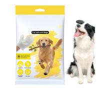 Guantes de Limpieza para Perros con Toallitas | 6 Piezas Hidratantes Y Nutritivas De Suministros De Aseo De Gatos,Guantes De Limpieza Para Mascotas - Para Cuerpo, Trasero, Patas, Pelaje Y Cuidado De L