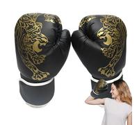 Guantes de lucha para niños y adultos, tela de poliuretano transpirable, espuma de alta densidad, equipo de protección duradero que incluye correas ajustables, juego de artes marciales | Entrenamiento