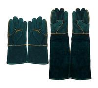 Guantes de manejo de animales a prueba de mordeduras: guantes de protección gruesos para adiestramiento de perros, equipo de seguridad duradero y resistente a los para el cuidado de animales