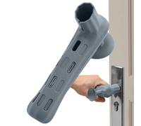 Guantes de manija de puerta - Cubiertas de manija de puerta para casa | Funda de cojín de silicona con ventosa | Protector de manija de puerta de 10 x 9,5 x 3 cm para días de invierno y cubierta de