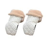 Guantes de mano resistentes al viento, suaves y aislados, guantes de invierno gruesos y cálidos, accesorios ligeros para cochecitos, guantes para cochecitos de bebé